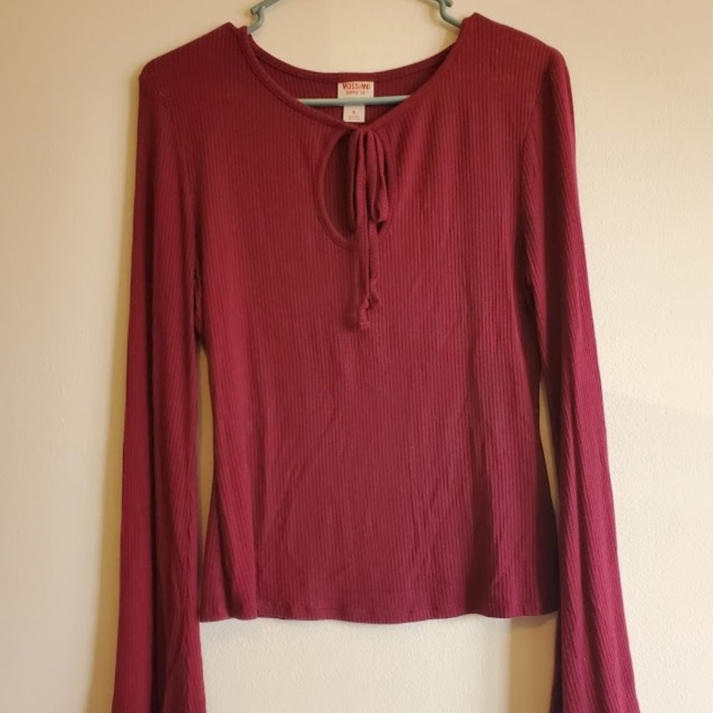 Mossimo Pink Love-sleeve short